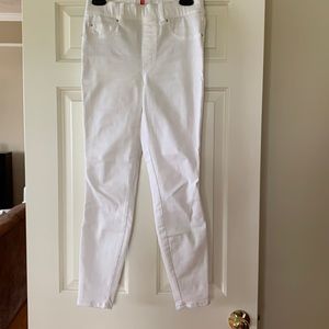 Spanx white skinny jeans